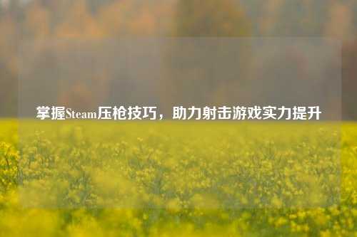 掌握Steam压枪技巧，助力射击游戏实力提升
