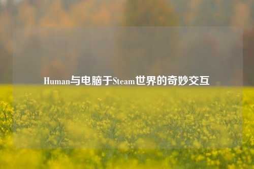 Human与电脑于Steam世界的奇妙交互